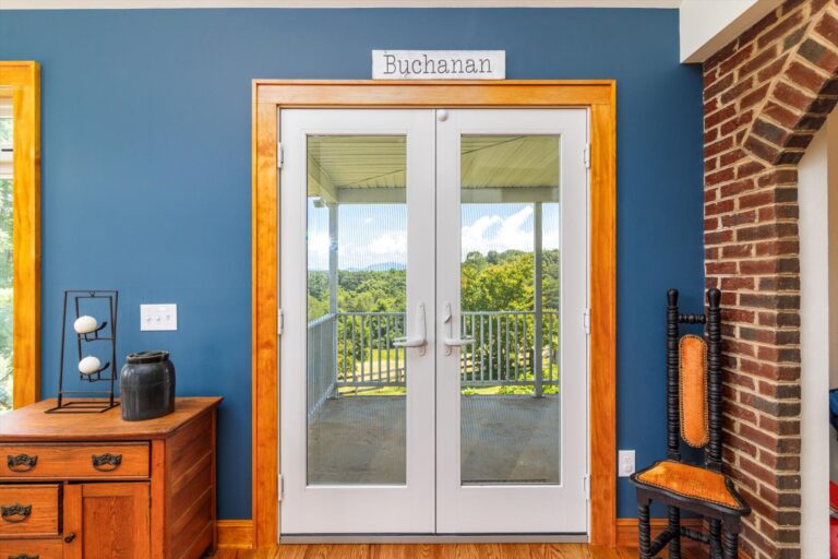 Home addition in Buchanan, VA - French doors