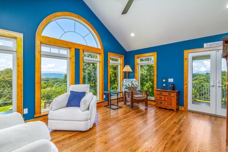 Home addition in Buchanan, VA - living room addition