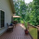 deck construction in Goodview VA near Roanoke - porch overlook