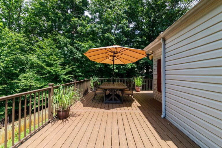 deck construction in Goodview VA near Roanoke - outdoor construction