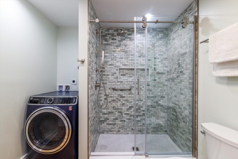 Smith Mountain Lake Home Remodel - bathroom remodel - shower